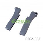 Soporte plástico para panel divisor Cerrajes "TrioMax T6" gris