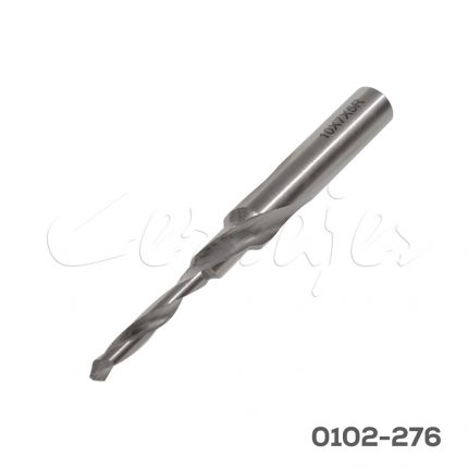 Broca escalonada derecha Cerrajes punta de carburo de tungsteno Ø1=5mm Ø2=7mm Ø3=10mm Vástago Ø=10mm