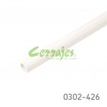 Riel divisor blanco 1100 mm corredera “Stetik”