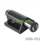 Broche magnético para una puerta con resorte Cerrajes Plástico negro L=35+14mm W=34mm