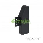 Soporte frontal interno para cajón "Impaz" Cerrajes "Impaz" H=85mm gris derecho