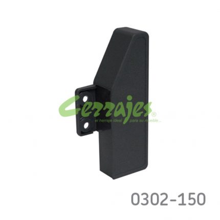 Soporte frontal interno para cajón "Impaz" Cerrajes "Impaz" H=85mm gris derecho