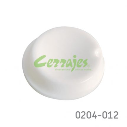 Tope para puerta Ø=12mm autoadhesivo Cerrajes 1/8" (3,18mm) Blanco