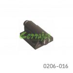 Broche magnético para una puerta con resorte Cerrajes café L=35+14mm W=34mm con contra y tornillos
