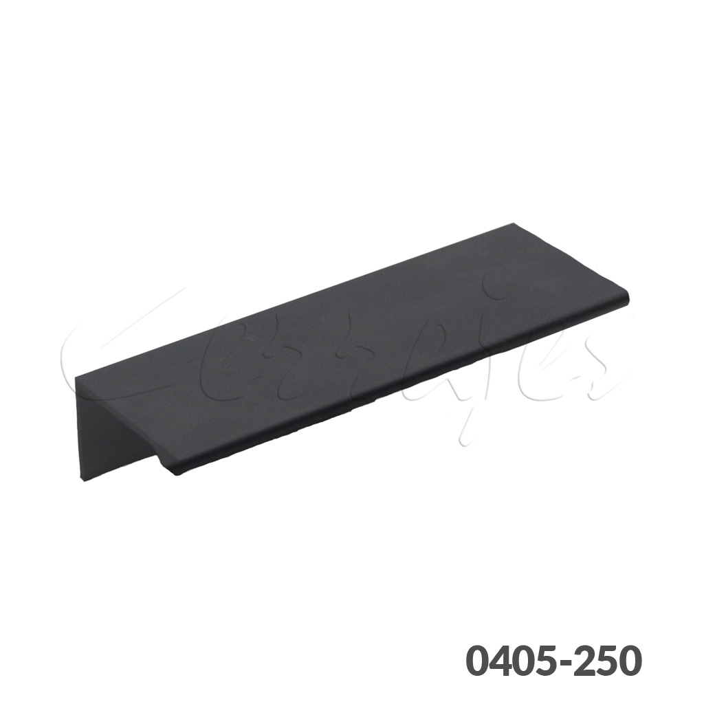 4933d7ce45c7264d805e6f89f44622c73a9fb3da.png Jaladera Aluminio cc 128 mm L=178 mm 4733 A91 Anodizado Negro Mate - Image 1