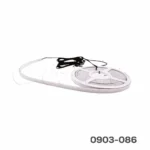 Tira LED luz cálida "Sili-Flex-10" fija para interior, 5m 3000°K DC12V 50W (10 W/m), 120 LED/m IP67