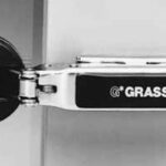 Bisagra p/cristal Grass 5303-GT Serie 3000 Ø=30mm Sobrepuesta 100° niquelada p/base enganche rápido