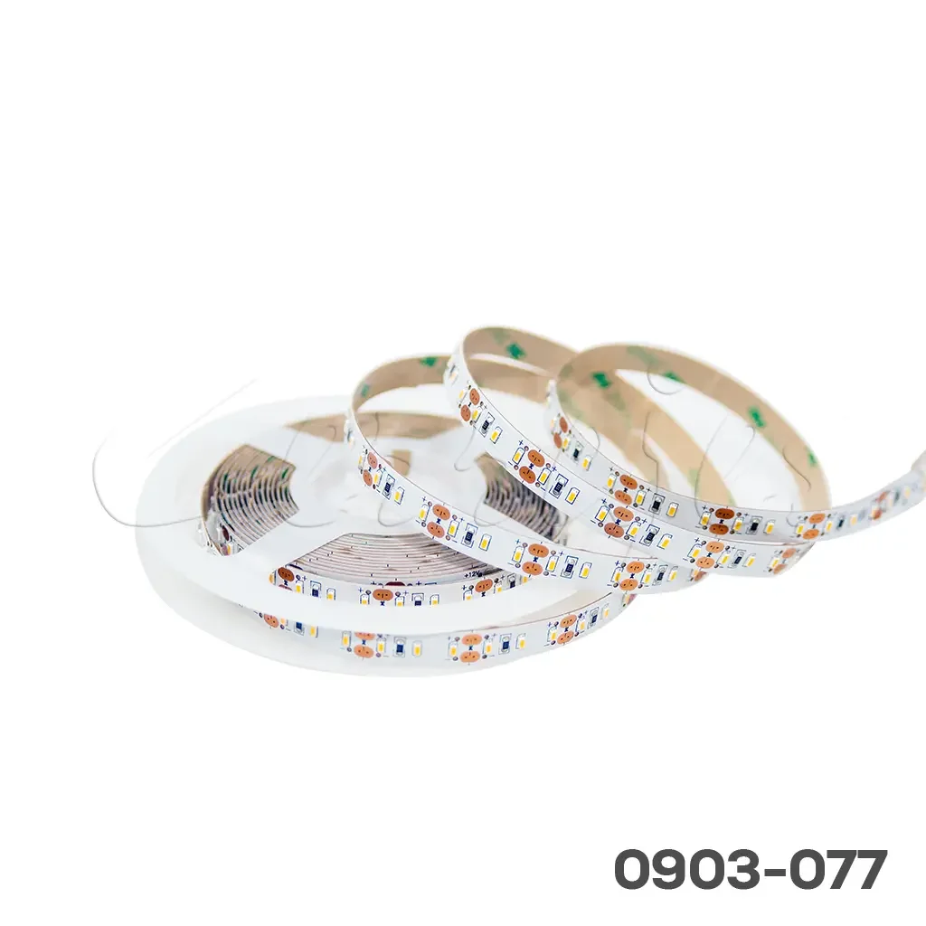 6cca16cf7ef2f7f3f9fc49e48d1651224ce32bfe.webp Tira luz LED Estella luz neutra fija para interior, 5 m 4500°K DC12V 45 W (9 W/m) 120 LED/m IP20 - Image 1