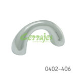 Jaladera Zamak cc 32 mm L=44 mm 4244 Z07 Cromado Tornillo M4x25mm