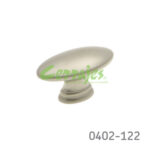 Botón Zamak L=37 mm 4112 Z23 Niquel mate Tornillo M4x25mm