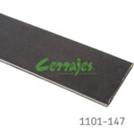 Panel divisor plástico 2000x60x5 mm fieltro negro