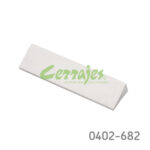 Jaladera Aluminio cc 96 mm L=110 mm 4444 A23 Niquel mate Tornillo M4x25mm