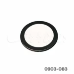 Luminaria Led Mod. Svolta PLR100 12 VCD-3 W, Ø100*8 mm, 4500°K, montaje superficial, negro