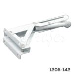 Ménsula reclinable para muro Cerrajes L=200 mm epóxico Blanco Max: 150 kg (juego)