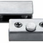 Contra para puerta de cristal Cerrajes "Push" Acero inoxidable