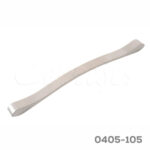 Jaladera Zamak cc 320 mm L=360 mm 4599 Z22 Niquel cepillado Tornillo M4x25mm