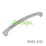 Jaladera Zamak cc 160 mm L=171 mm 4424 Z22 Niquel cepillado Tornillo M4x25mm