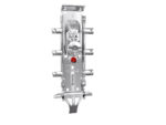 Colgador LIBRA H=2 para 3 taquetes con bloqueo excentrico