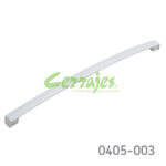 Jaladera Zamak cc 320 mm L=332 mm 6047 Z09 Cromo mate Tornillo M4x25mm