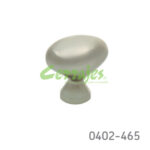 Botón Zamak L=21 mm 4279 Z22 Niquel cepillado Tornillo M4x25mm