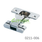 Bisagra Salice central para sistema plegables alum/madera