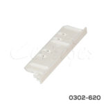 Soportes plasticos para frente interno Nova Pro F8 H=90 blanco