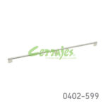 Jaladera Acero Inoxidable cc 672 mm L=702 mm 4323 I14 cepillado Tornillo M4x25mm