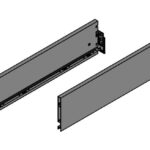 Lateral Vionaro 500 mm h=121 mm izq/der grafito