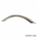 Jaladera Aluminio cc 192 mm L=223 mm 4623 Z22 Niquel cepillado Tornillo M4X22mm