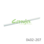 Jaladera Aluminio cc 384 mm L=424 mm 4234 A35 Anodizado natural mate Tornillo #8 - 32X1"