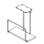 Porta cpu aluminio h 460 x l 360 x a 200 mm
