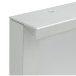 Perfil jaladera 90° Cerrajes "L"L=2850mm Anodizado Natural mate Instalación por ranurado
