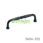 Jaladera Latón cc 96 mm L=106 mm 2032 L24 Niquel negro Tornillo #8 - 32X1"