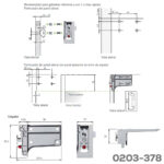 LIBRA H=7 Fijacion con tornillo con union para barra de aluminio derecha - Image 2