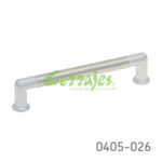 Jaladera Acero Inoxidable cc 128 mm L=146 mm 6016 I14 cepillado