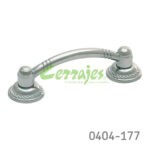 Jaladera Zamak cc 64 mm L=85 mm 2009 Z07 Cromado Tornillo M4x25mm