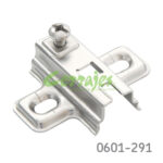 Base para bisagra FGV  "MXXX" niquelada H=2mm