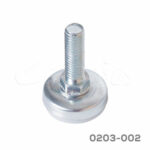 Nivelador de acero y plástico POM Ø=25mm 62.5Kg