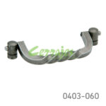 Jaladera Hierro (Acero) cc 101 mm L=110 mm 3042 H32 Pewter negro Tornillo #8 - 32x1"