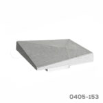 Jaladera Zamak cc 16 mm L=60 mm 4646 Z95 Gris cromo Tornillo M4x25mm