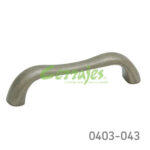 Jaladera Latón cc 96 mm L=107 mm 3020 L30 Pewter antiguo Tornillo #8 - 32X1"