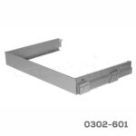 Jgo. Nova-Pro Classic metalico 500 mm para 40 kg h=89 w<600 con cierre suave con cajon interno F8
