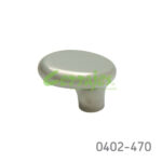 Botón Zamak L=37 mm 4281 Z22 Niquel cepillado Tornillo M4x25mm
