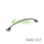 Jaladera Zamak cc 96 mm L=117 mm 4109 Z09 Cromo mate Tornillo M4x25mm
