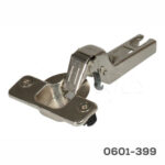 Bisagra enrasada FGV "Genios" Ø=35mm cuello 15 110° Taquete Ø=10mm niquelada autocierre