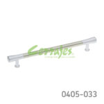 Jaladera Acero Inoxidable cc 192 mm L=240 mm 6023 I14 cepillado