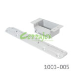 Conector de travesaño a archivero aluminio