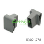 Soporte para barra division Nova Pro Crystal gris