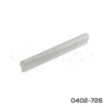 Jaladera Aluminio cc 128 mm L=150 mm 4477 A35 Anodizado natural mate Tornillo #8 - 32X1"