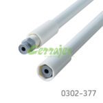 Riel lateral blanco fijacion con taquete trio max